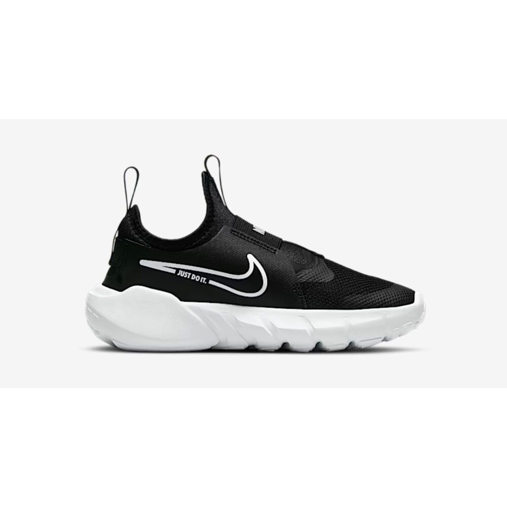 Nike Flex Runner 2 Black Slip On Sneakers | Size 5Y